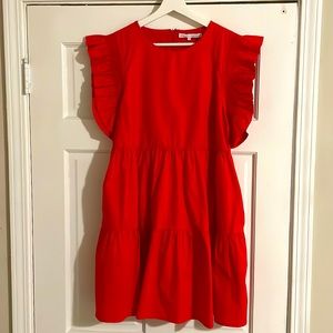 Red dress, like new!